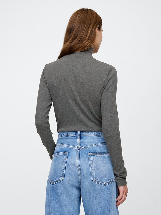 【PORTERNA】Bellong turtleneck T-shirt River Rock Cloud Jersey Turtleneck - Buck Mason- Modern