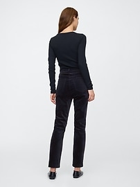 High Rise Vintage Slim Jeans