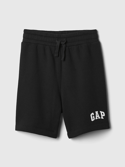 Image number 1 showing, Kids Relaxed Gap Logo No-Pocket Pull-On Shorts
