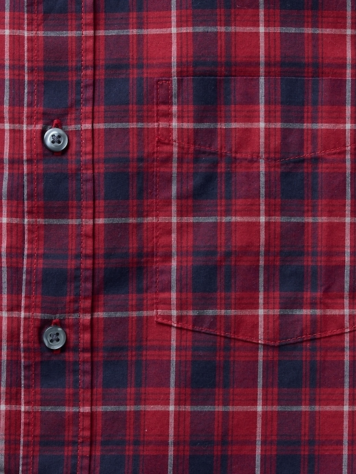 Image number 4 showing, Stretch Poplin Shirt in Standard Fit
