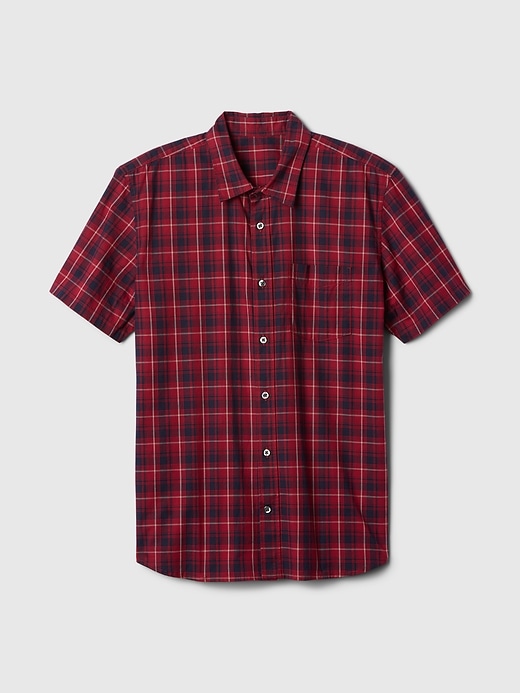 Image number 5 showing, Stretch Poplin Shirt in Standard Fit