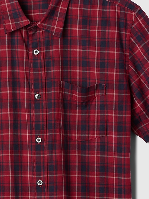 Image number 4 showing, Stretch Poplin Shirt in Standard Fit
