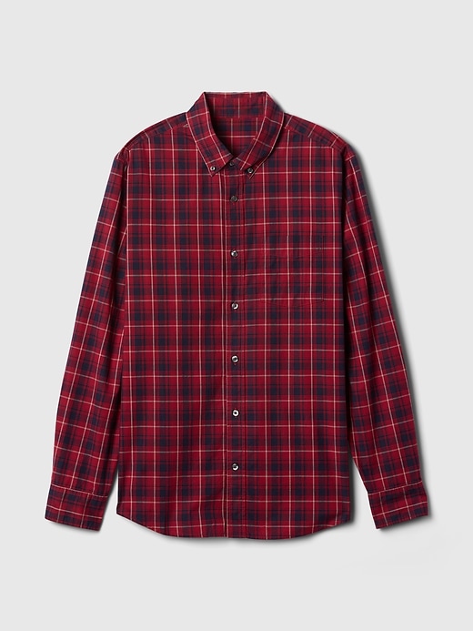 Image number 5 showing, Stretch Poplin Shirt in Standard Fit