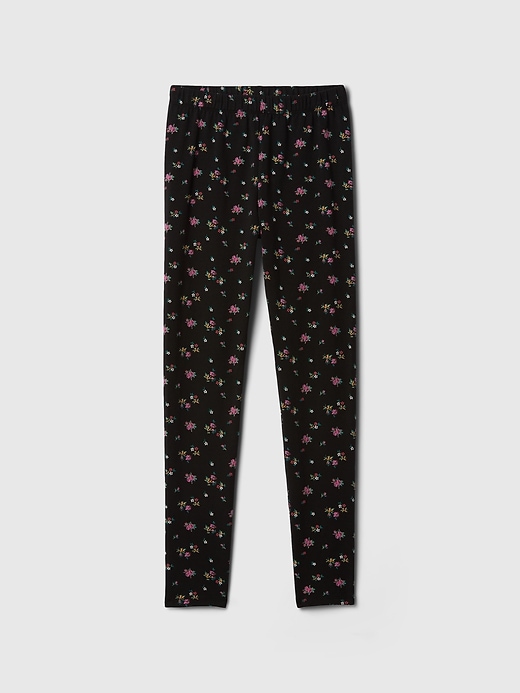 Girls black sparkle leggings deals