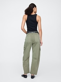 High Rise Barrel Cargo Khakis