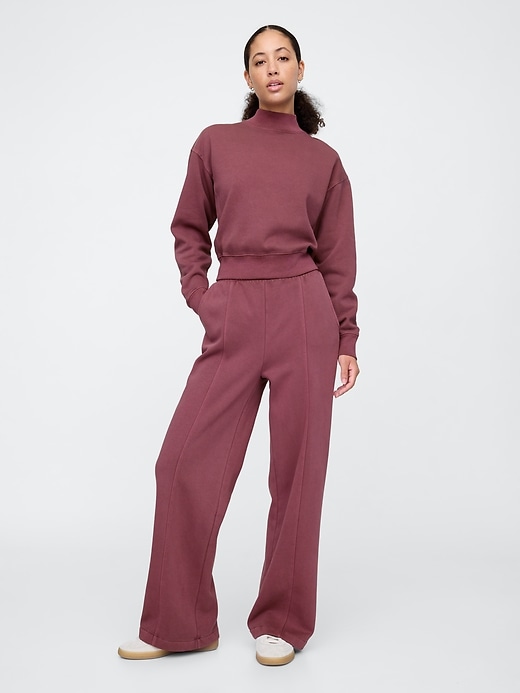 Image number 3 showing, Relaxed Mockneck Sweatshirt