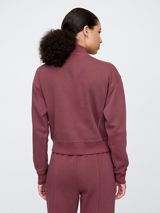 Image number 2 showing, Relaxed Mockneck Sweatshirt