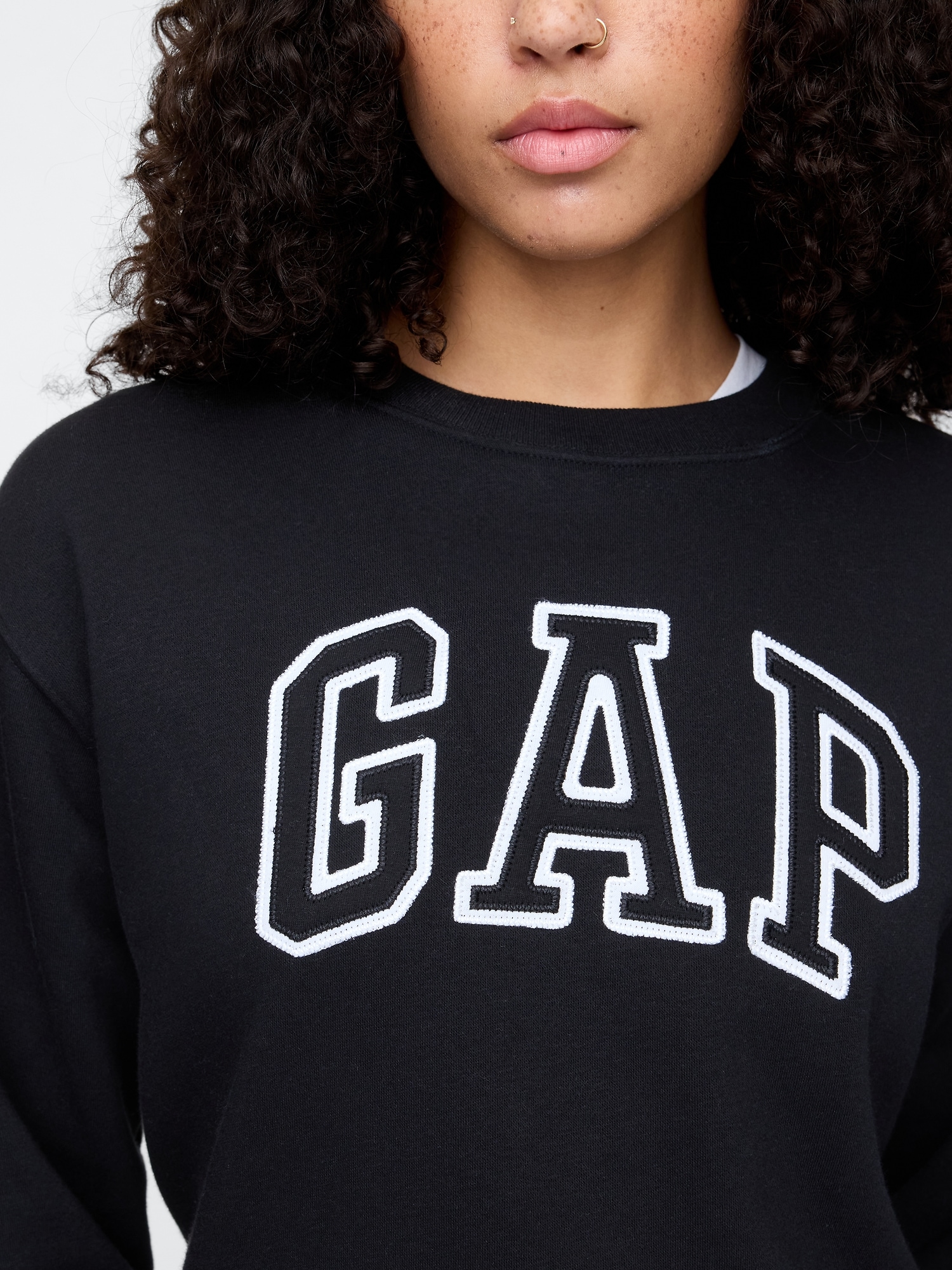 ファッションシーンで話題のこれから流行るブランド12選 Logo Gap Sweatshirt Factory Gap | トップス