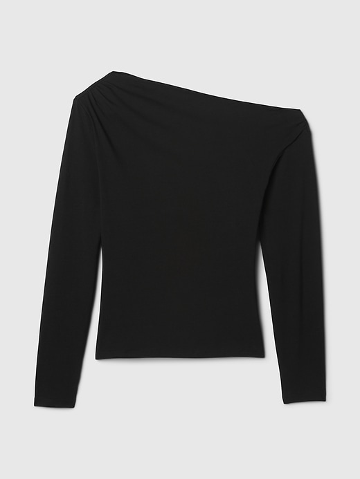 Stretch Jersey One-Shoulder Top | Gap Factory