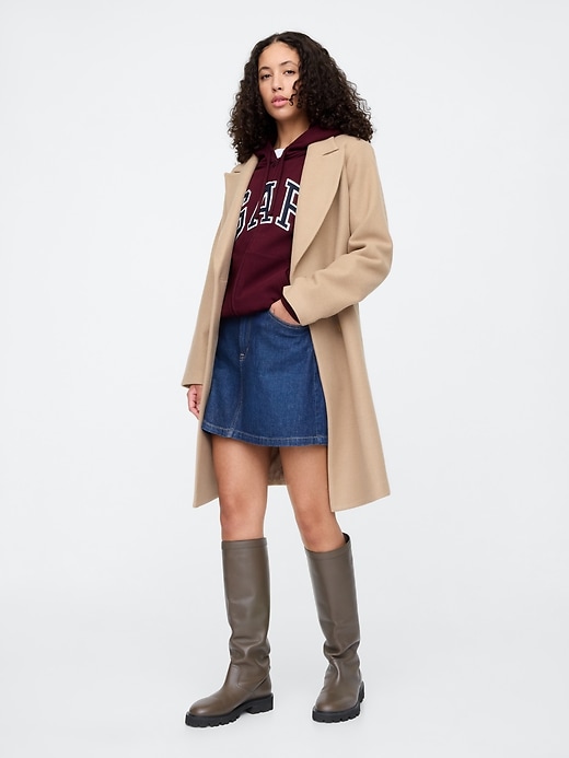 Image number 3 showing, Relaxed Gap Logo Zip Hoodie