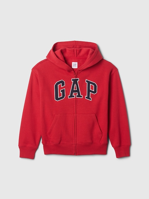 Image number 1 showing, Kids Relaxed Gap Logo Zip Hoodie
