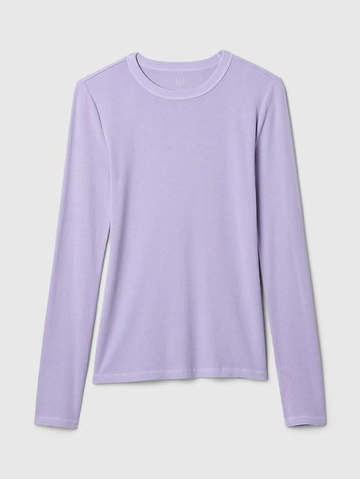 Image number 5 showing, Ribbed Crewneck T-Shirt