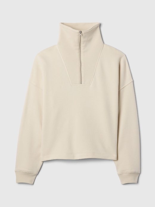 Image number 5 showing, Oversized Quarter-Zip Sweatshirt
