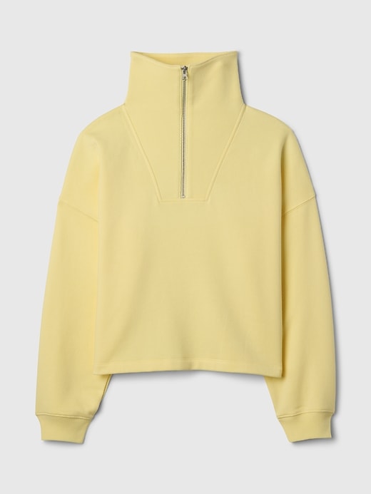 Image number 5 showing, Oversized Quarter-Zip Sweatshirt