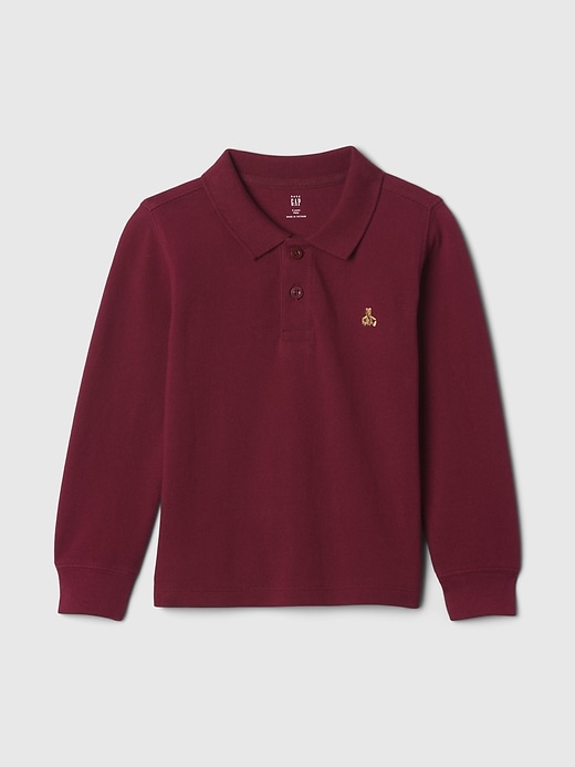 Image number 1 showing, babyGap Pique Polo Shirt