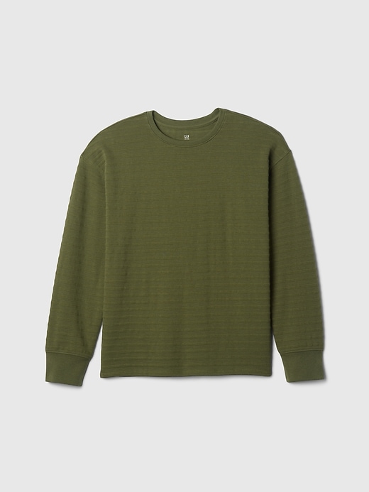 Image number 1 showing, Kids Textured Stripe T-Shirt
