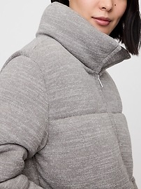 Relaxed Short Puffer Jacket