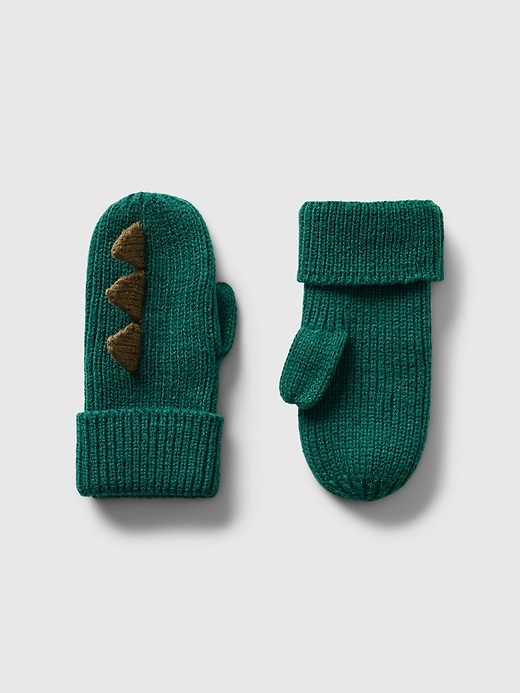 View large product image 1 of 1. Toddler Dino Mittens