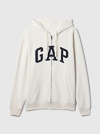 Relaxed Gap Logo Zip Hoodie