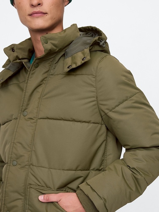 Relaxed ColdControl Max Short Puffer Coat | Gap Factory