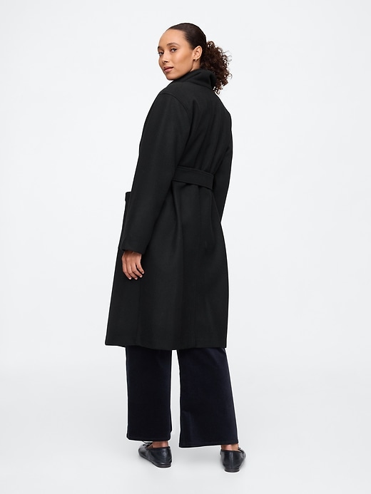 Image number 2 showing, Relaxed Wrap Topcoat