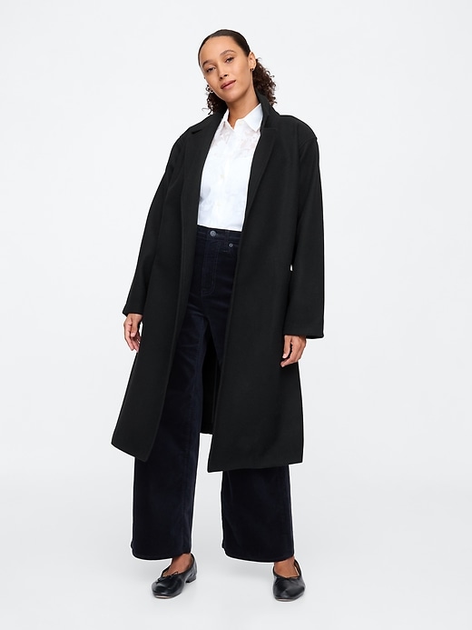 Image number 3 showing, Relaxed Wrap Topcoat