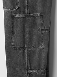 Kids Baggy Cargo Pull-On Jeans