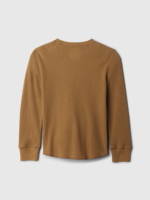 Image number 3 showing, Kids Waffle-Knit Crewneck T-Shirt