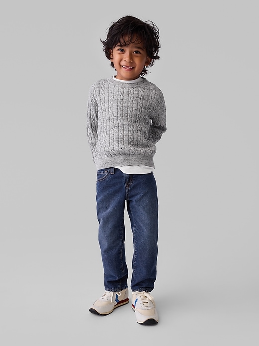 Image number 2 showing, babyGap Original Straight Cozy-Lined Jeans