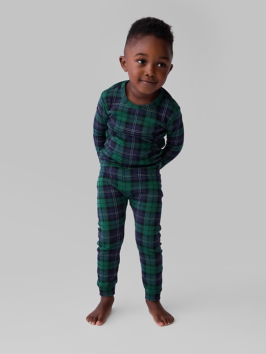 Image number 2 showing, Kids & babyGap 100% Organic Cotton Plaid PJ Set
