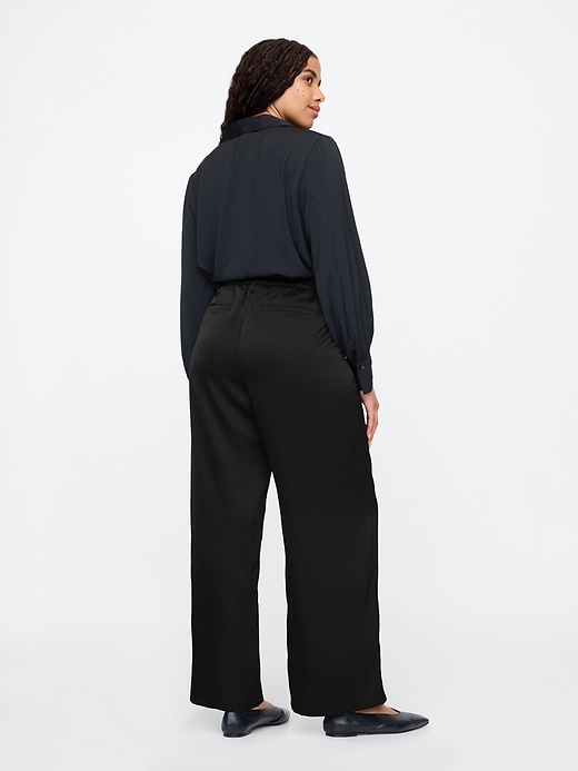 Image number 6 showing, Easy Satin Trousers