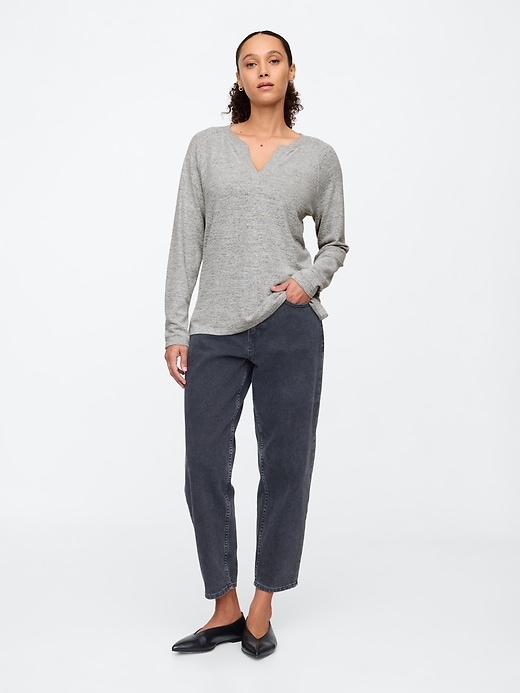 Image number 3 showing, Relaxed Softspun Tunic T-Shirt