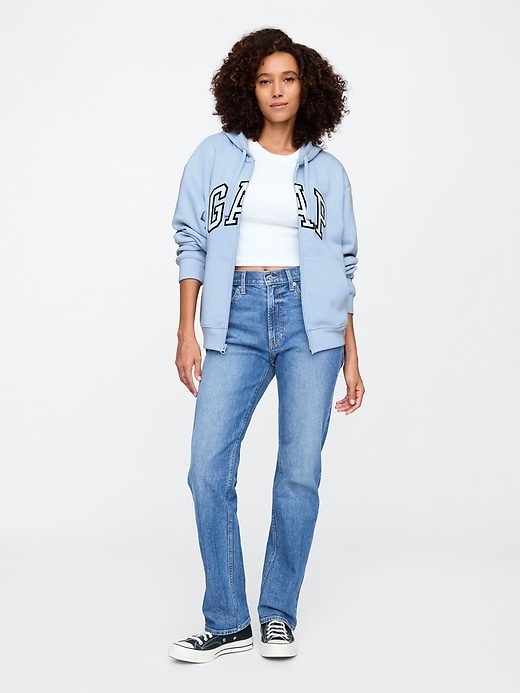 Image number 3 showing, Relaxed Gap Logo Zip Hoodie