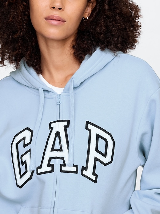 Image number 4 showing, Relaxed Gap Logo Zip Hoodie