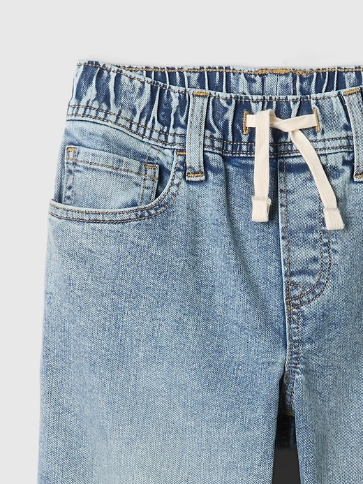 Image number 3 showing, Kids Shadow Patch Pull-On Jeans