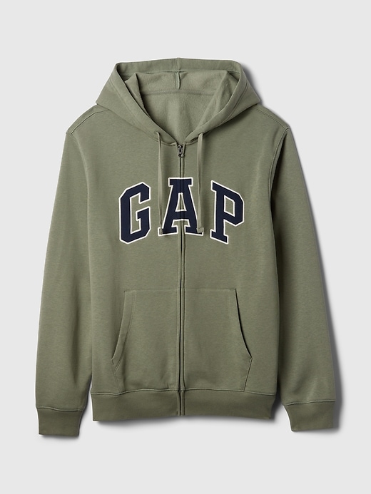 Image number 4 showing, Relaxed Gap Logo Zip Hoodie