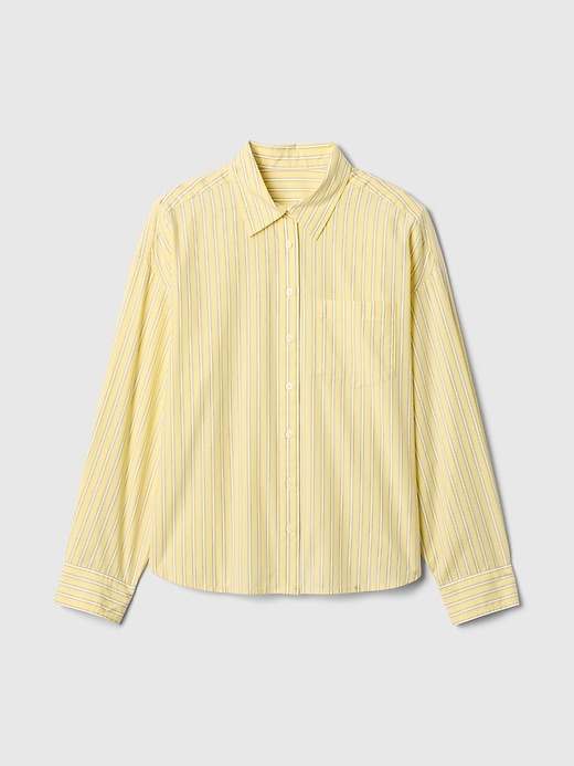 Image number 5 showing, Oversized Shirt in Poplin