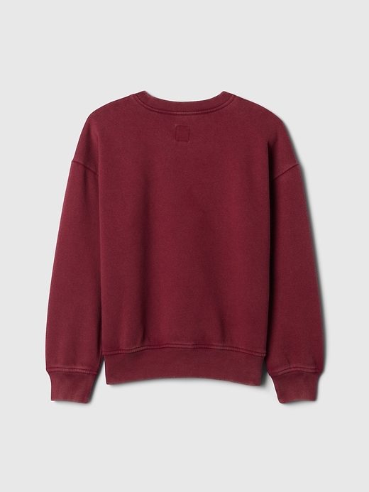 Image number 2 showing, Kids Vintage Soft Relaxed Crewneck Sweatshirt