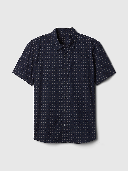 Image number 5 showing, Stretch Poplin Shirt in Standard Fit