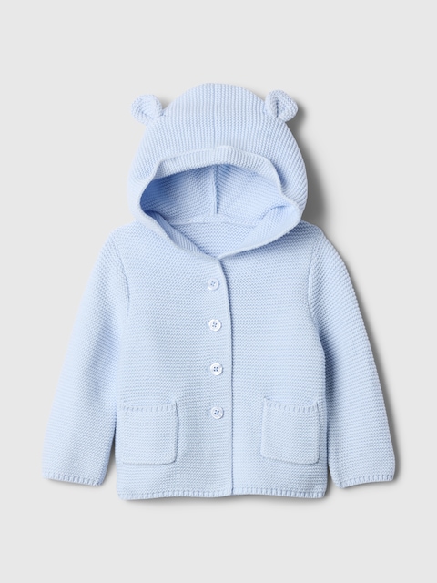 Baby Bear Garter Cardigan