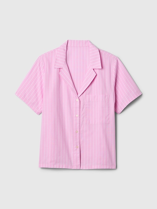 Image number 4 showing, Poplin PJ Shirt