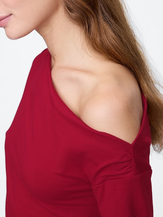 Stretch Jersey One-Shoulder Top | Gap Factory