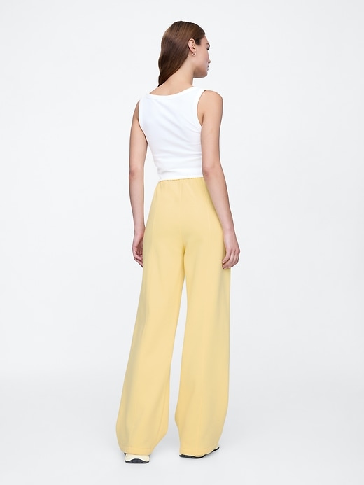 Image number 2 showing, Seamed Wide-Leg Pants