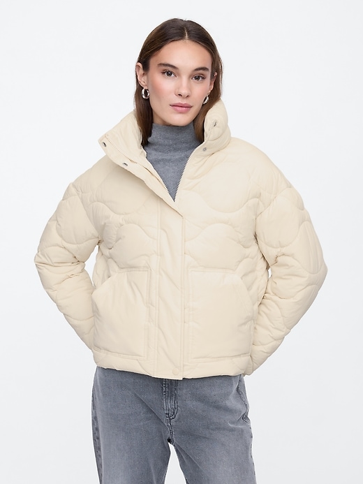 Image number 1 showing, Quilted Nylon Jacket