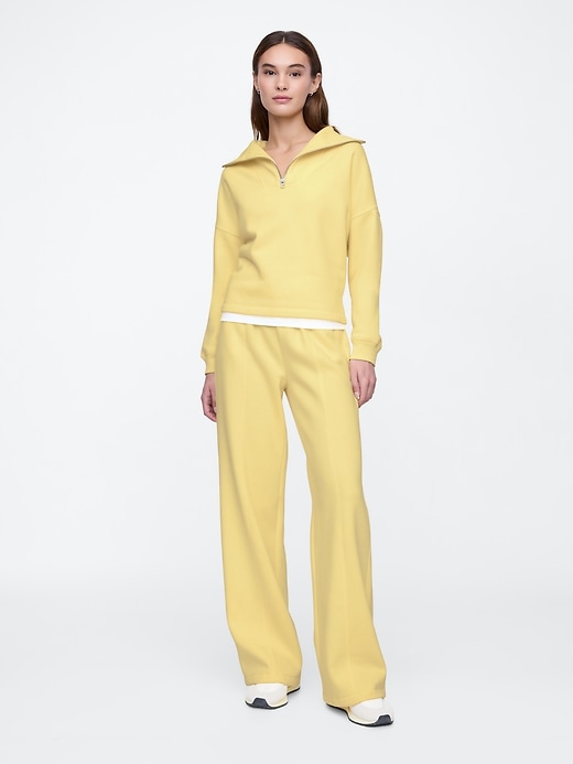 Image number 3 showing, Oversized Quarter-Zip Sweatshirt
