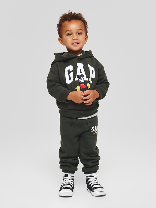 Image number 2 showing, babyGap &#215 Disney Relaxed Logo Pull-On Joggers
