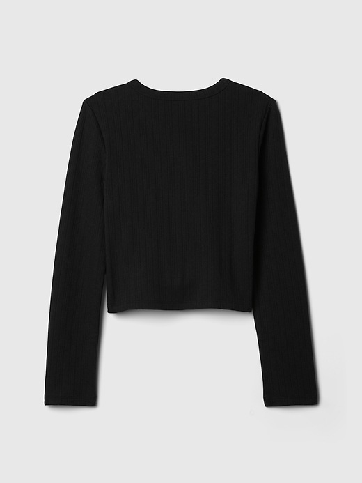 Kids Pointelle Top