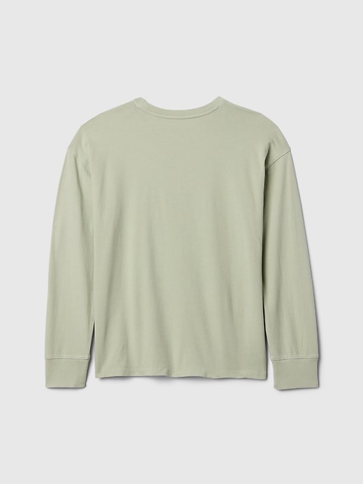 Image number 2 showing, Kids Washed Crewneck T-Shirt