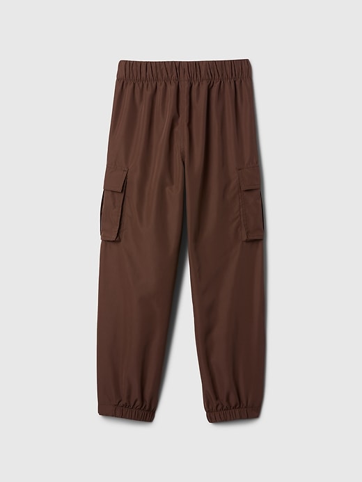 Image number 3 showing, Kids 100% Recycled Lined Parachute Cargo Pull-On Pants