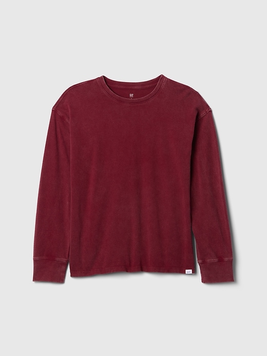Image number 1 showing, Kids Washed Crewneck T-Shirt
